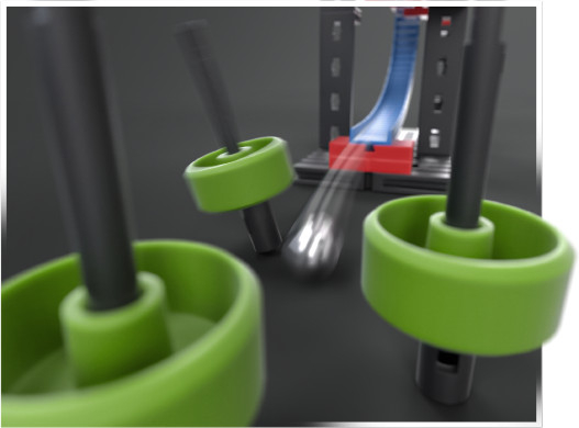 Kit STEM Construieste si joaca Ping pong bowling, Fischertechnik [4]