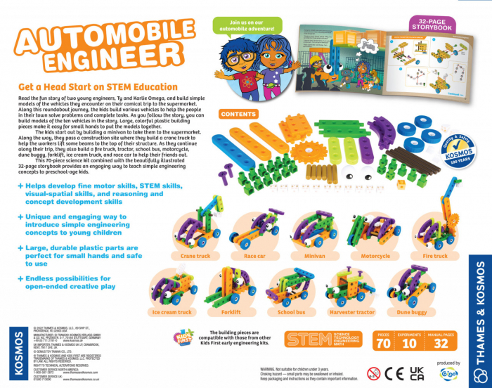 Kit STEM de construit automobile [4]