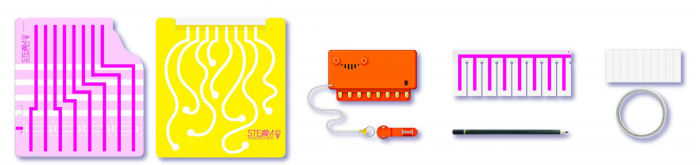 Kit stiintific Circuit Muzical, STEAM Kids [5]