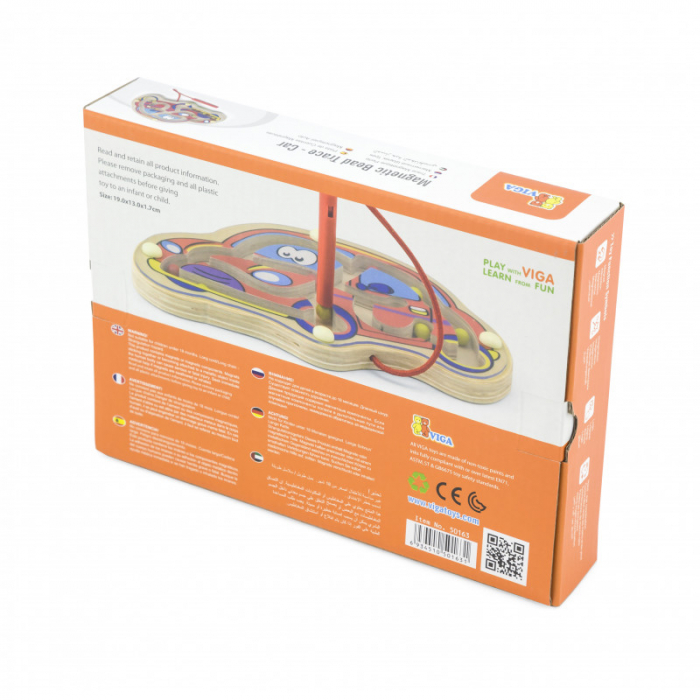 Labirint magnetic cu bile Masina, Viga [5]