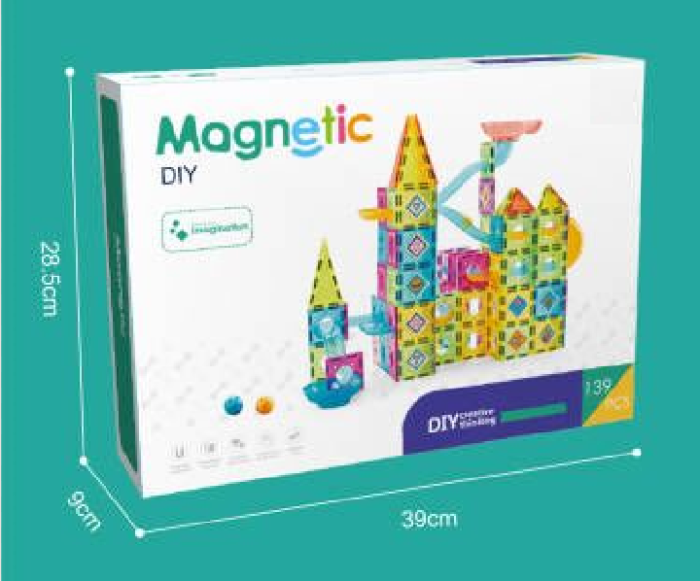 Labirintul meu magnetic - 139 piese (5.5 cm) [4]