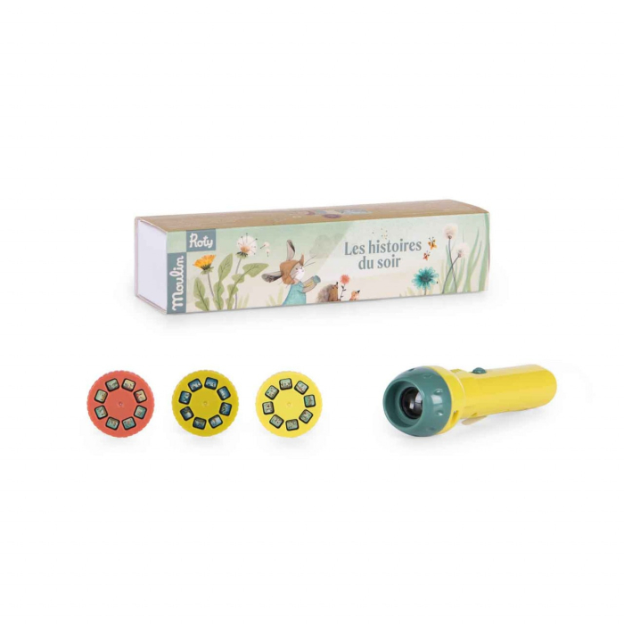 Lanterna cu povesti Trei iepurasi, Moulin Roty [5]