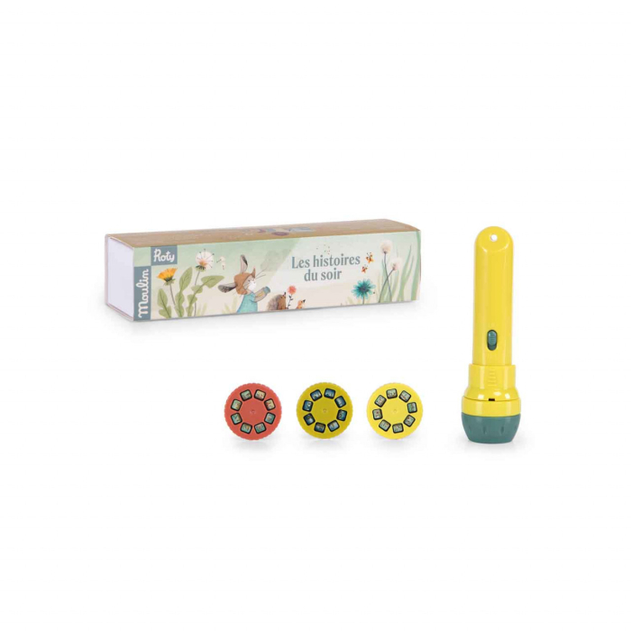 Lanterna cu povesti Trei iepurasi, Moulin Roty [1]