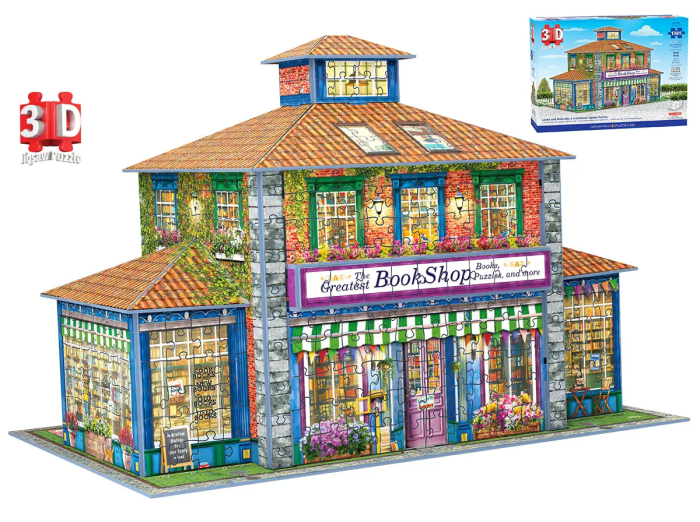 Librarie Puzzle 3D, 1389 piese [3]