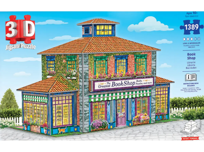 Librarie Puzzle 3D, 1389 piese [7]