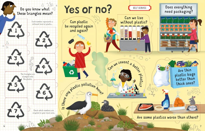 Lift-the-Flap Questions and Answers about Plastic [4]