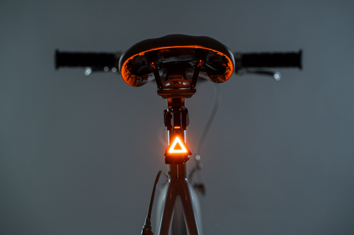 Lumină de siguranță STOP LED RBG spate bicicletă cu 7 efecte luminoase, Taillight [3]