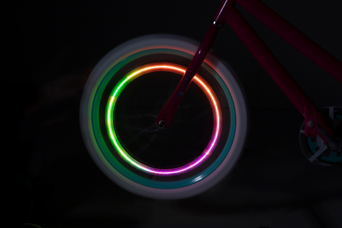 Lumină LED dublă pentru spițe bicicletă, Orbit [2]