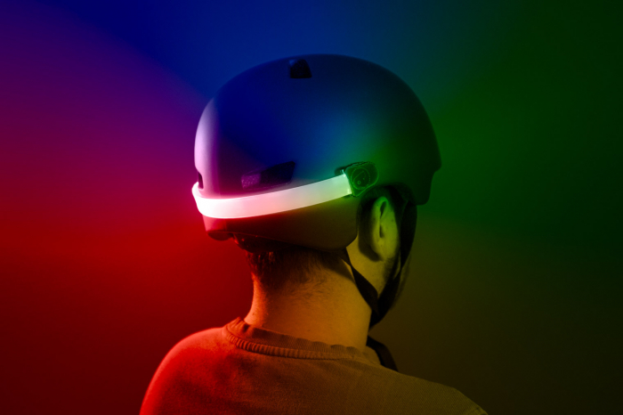 Lumină LED RGB pentru cască [6]