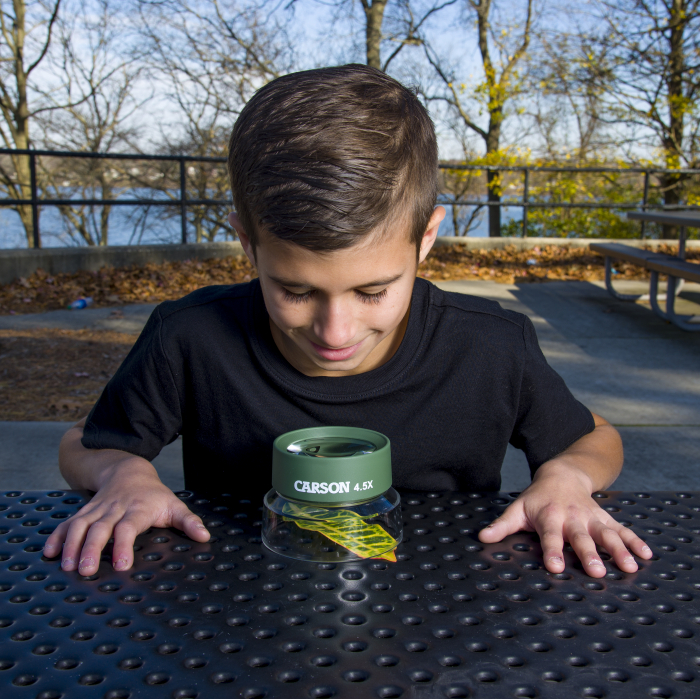 Lupa cu suport, marire 4.5x,  BugLoupe [7]