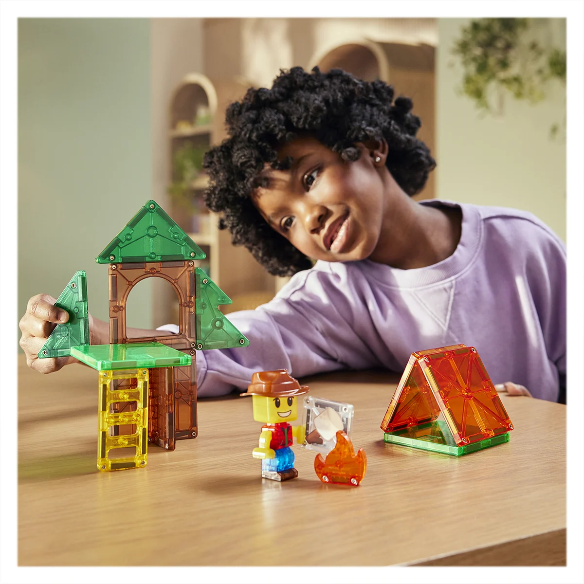 MAGNA-TILES Camp Out, set magnetic [3]