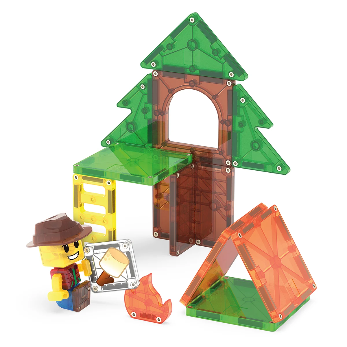 MAGNA-TILES Camp Out, set magnetic [2]