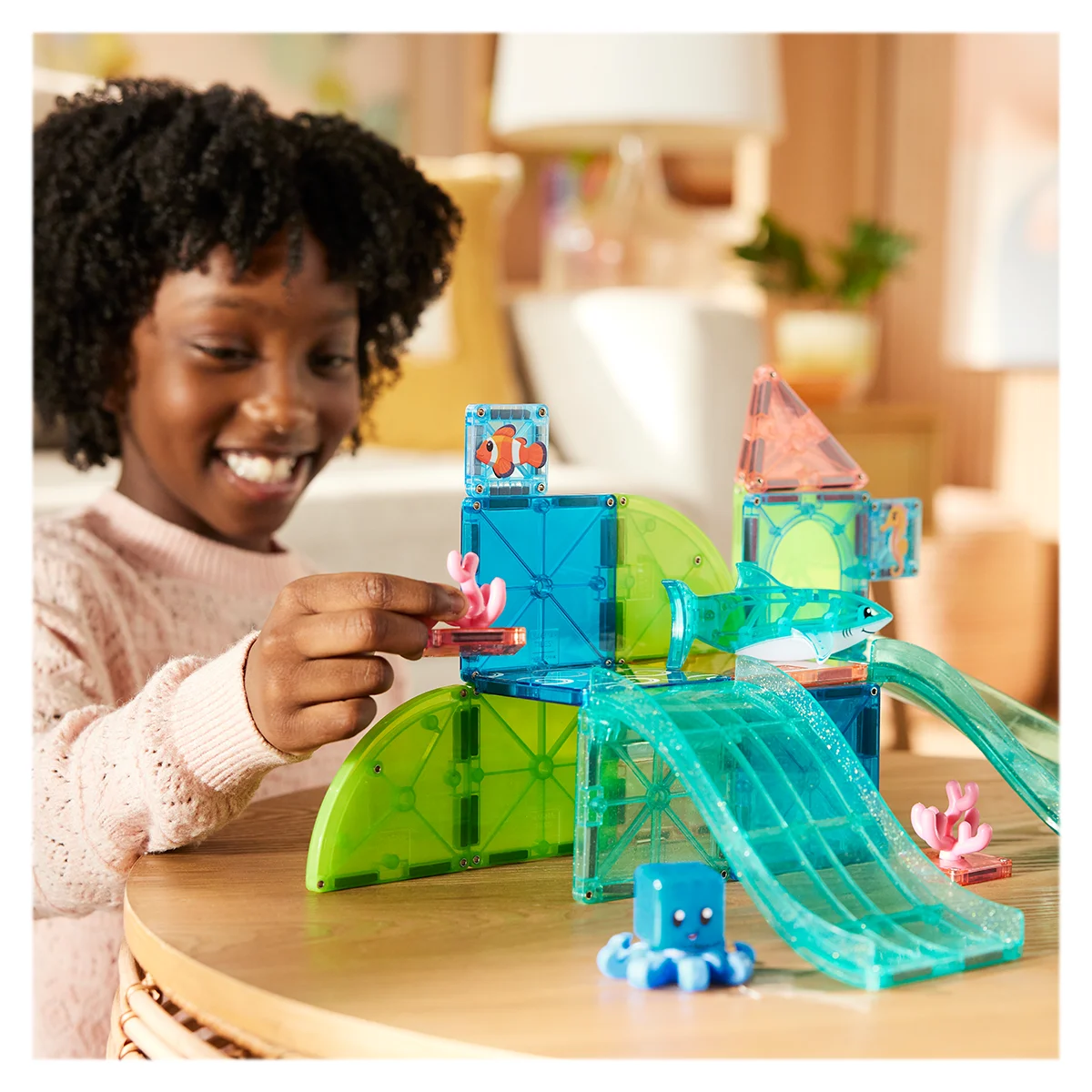 MAGNA-TILES Coral Reef, set magnetic [3]