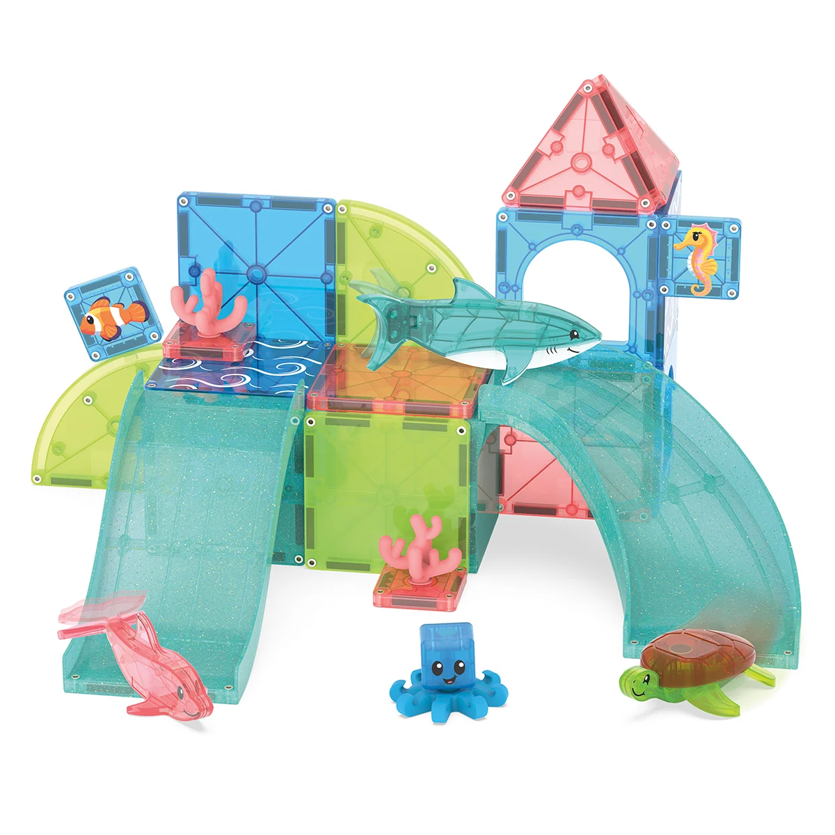 MAGNA-TILES Coral Reef, set magnetic [4]