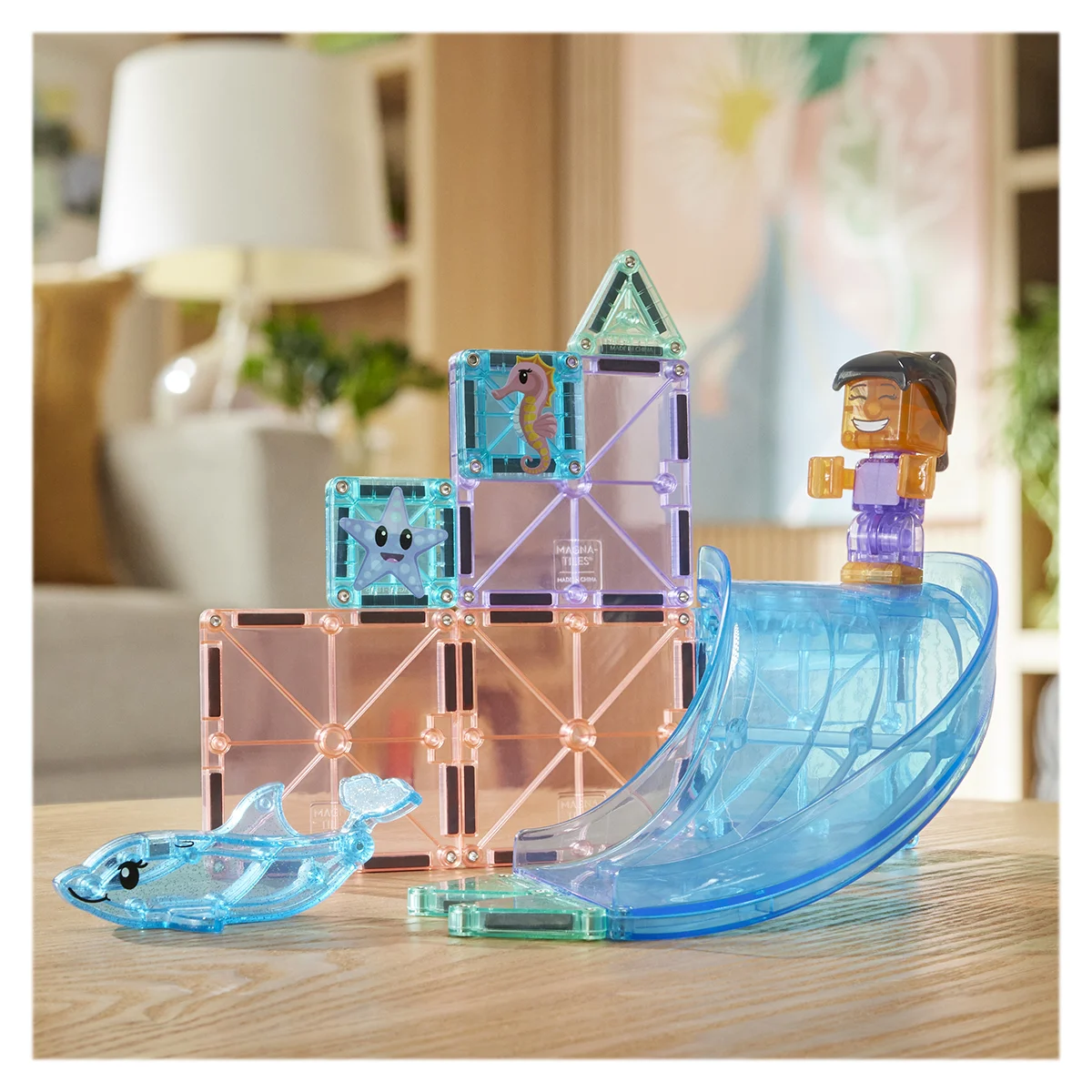 MAGNA-TILES Dolphin Bay, set magnetic [3]