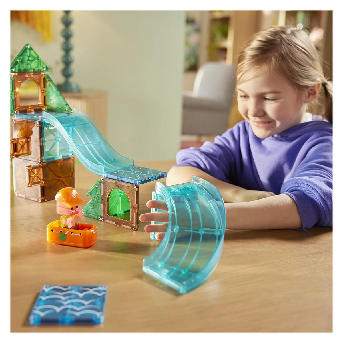 MAGNA-TILES Raging Rapids, set magnetic [2]