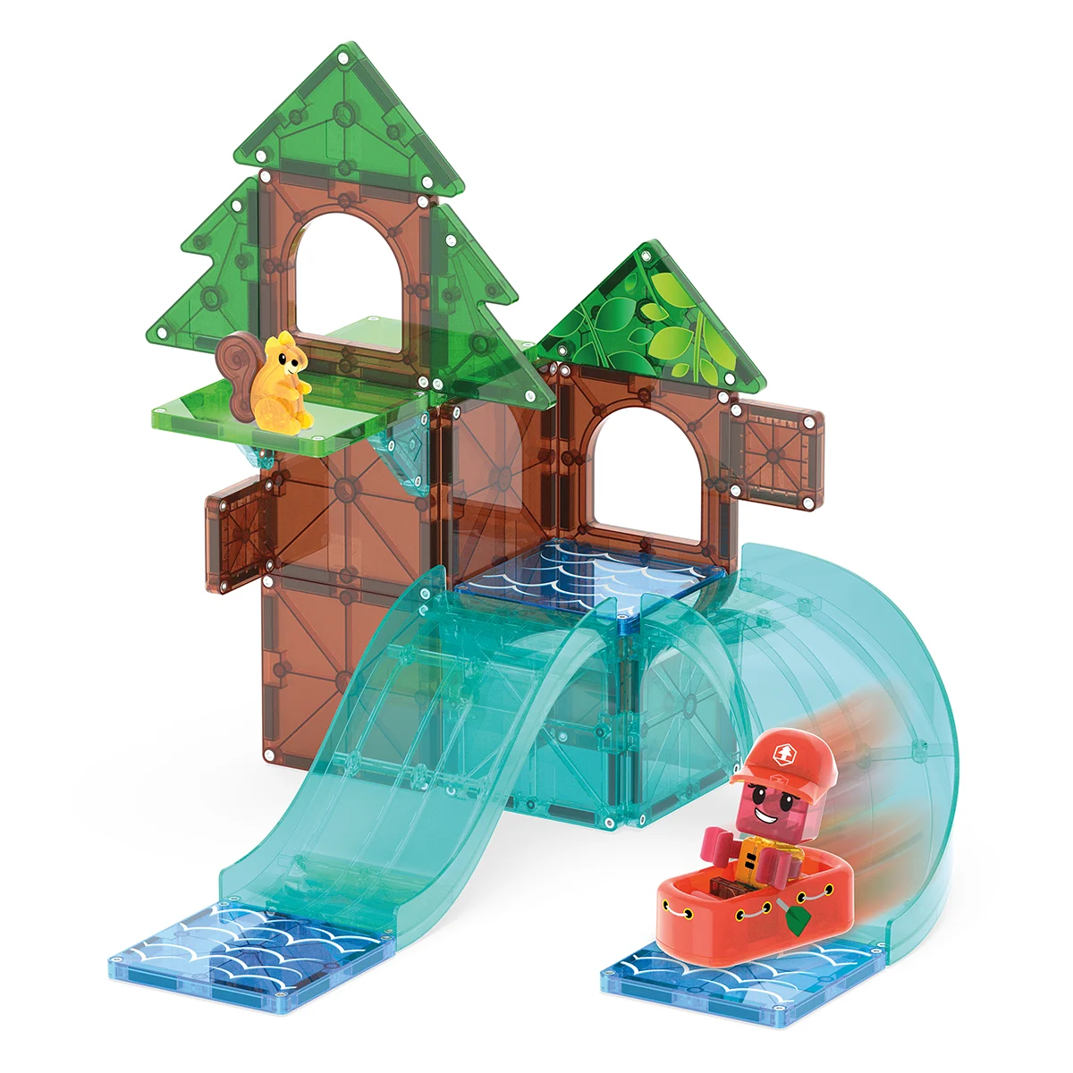 MAGNA-TILES Raging Rapids, set magnetic [4]