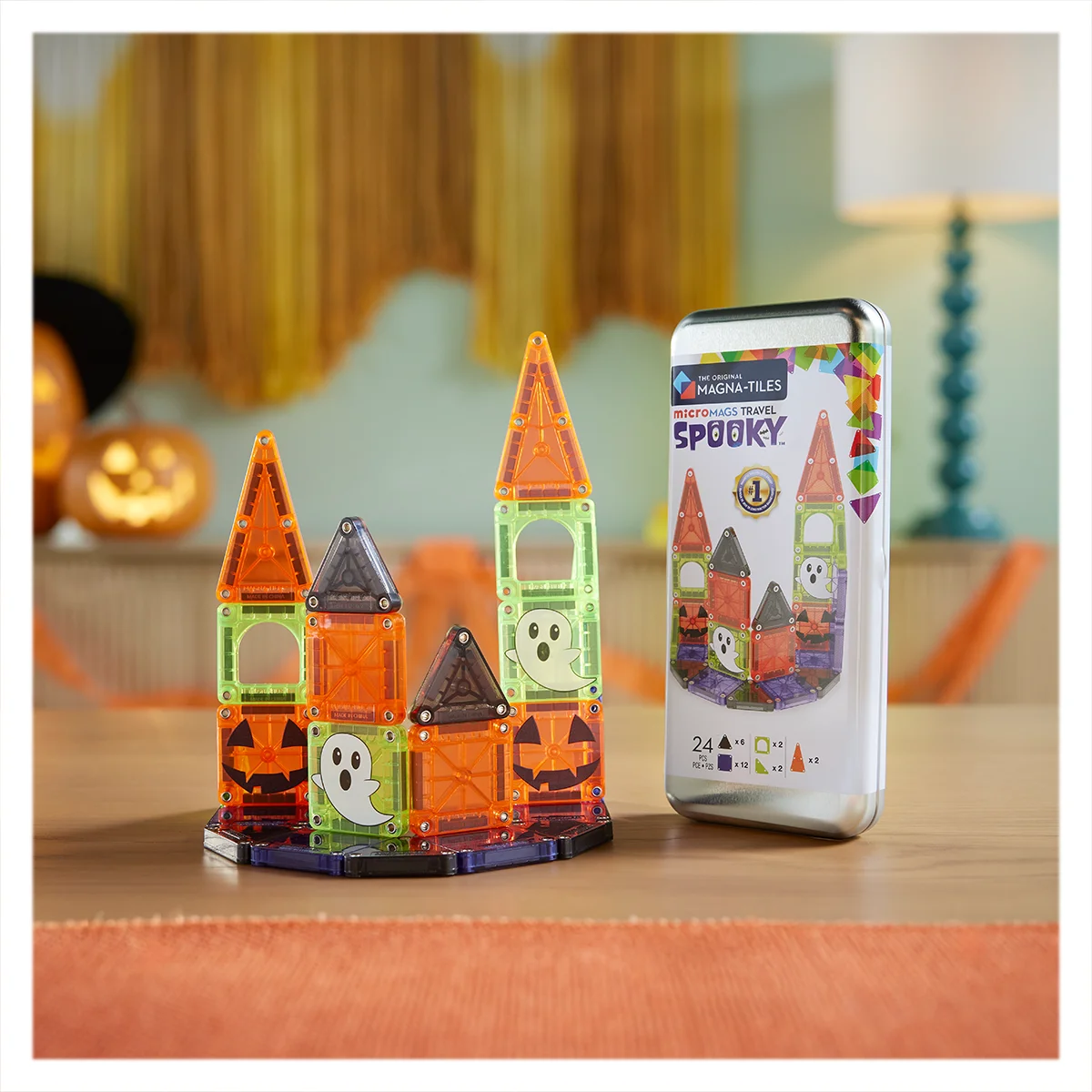 MAGNA-TILES Spooky, Travel set [5]