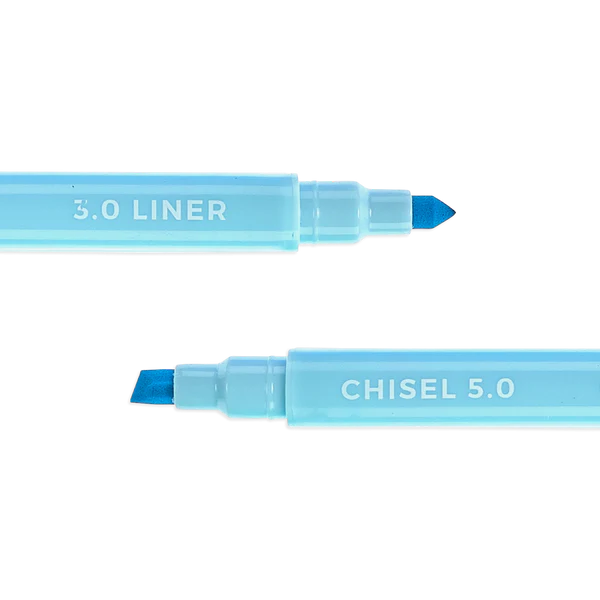 Markere cu varf dublu - Pastel Liners - Set de 8 [2]