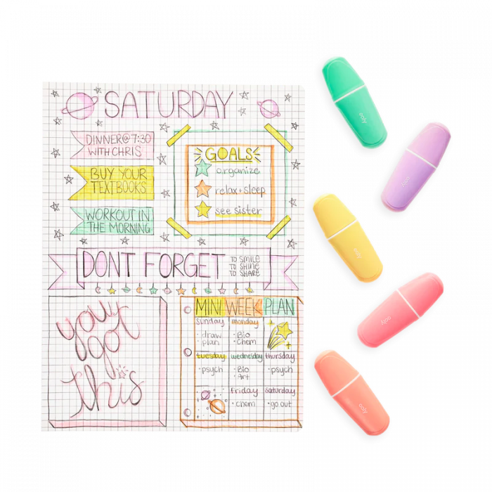 Markere pastel Le BonBon Patisserie - Set de 5 [4]