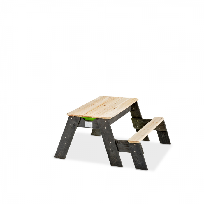 Masă Aksent pentru nisip, apă și picnic (cu 1 bancă), Exit Toys [2]
