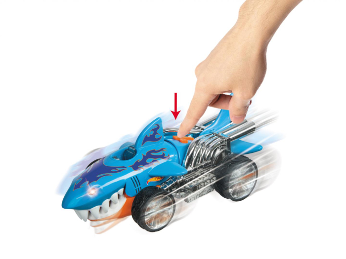 MASINA CU LUMINI SI SUNETE, SHARKRUISER, HOT WHEELS [2]