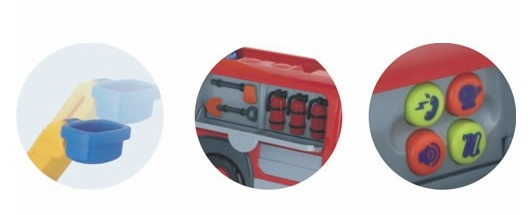 Masina de pompieri cu sunete si lumini Miniland [3]