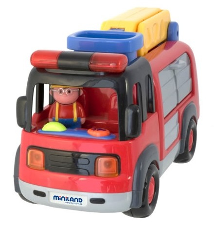 Masina de pompieri cu sunete si lumini Miniland [2]