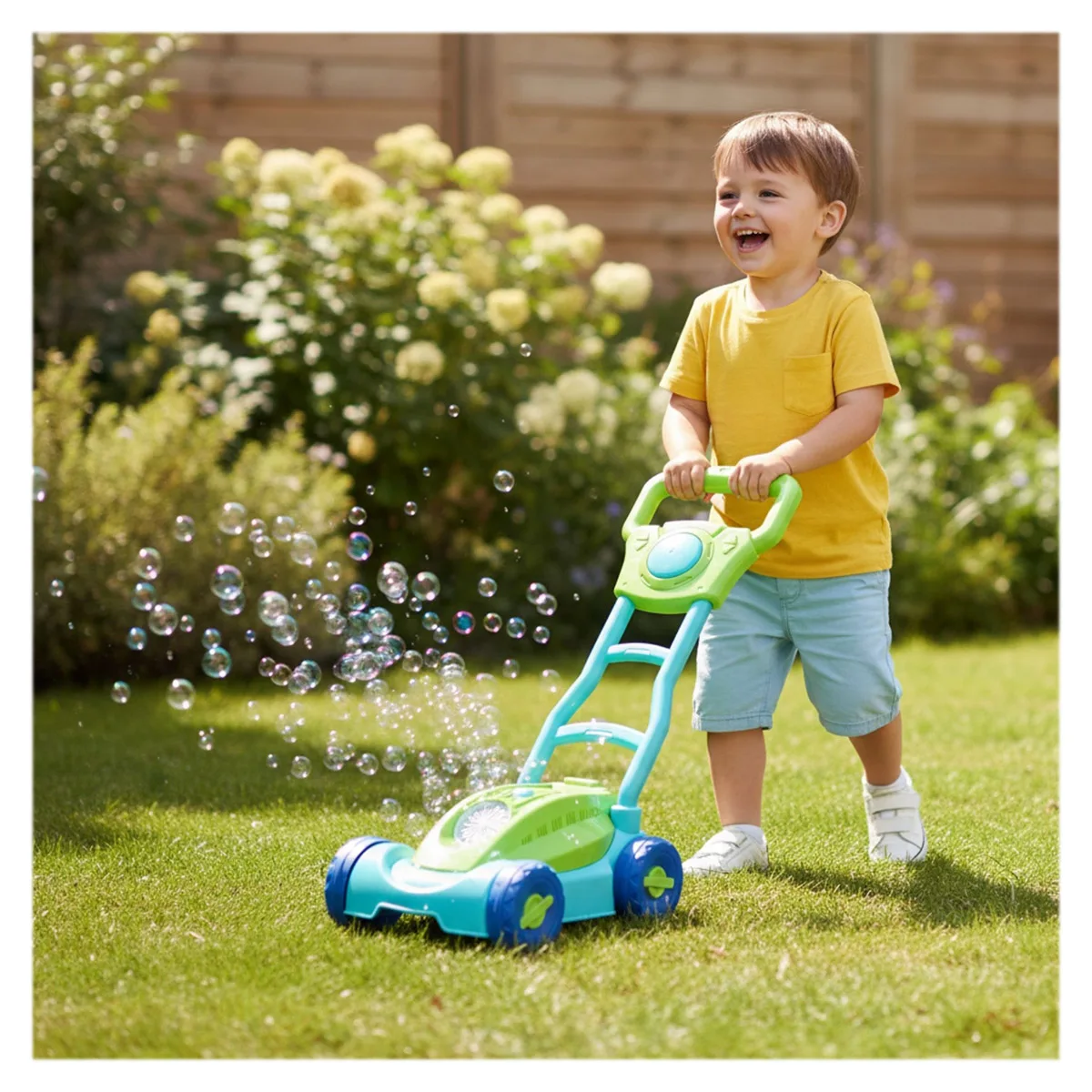 Mașină de tuns iarba cu bule, lumini și sunete [2]