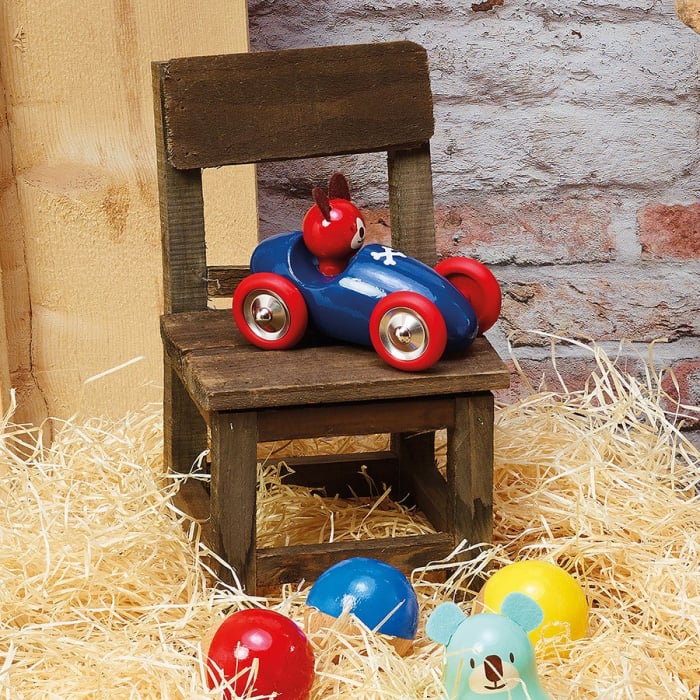 Masina din lemn lacuit - Catelul Lucien - Vilac [4]