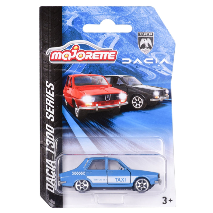 Masinuta Majorette Dacia 1300 taxi albastru [2]