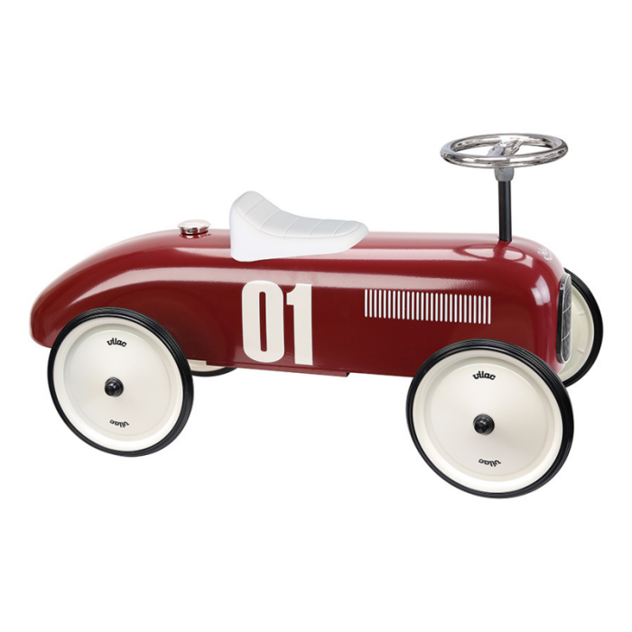 Masinuta Ride-on Metalica Vintage - Burgundy - Vilac [1]