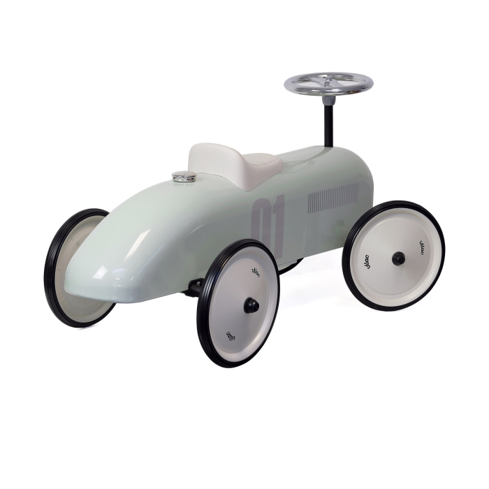 Masinuta Ride-on Metalica Vintage - Verde Salvie - Vilac [4]