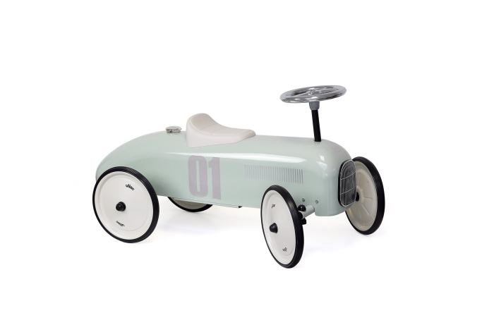 Masinuta Ride-on Metalica Vintage - Verde Salvie - Vilac [1]