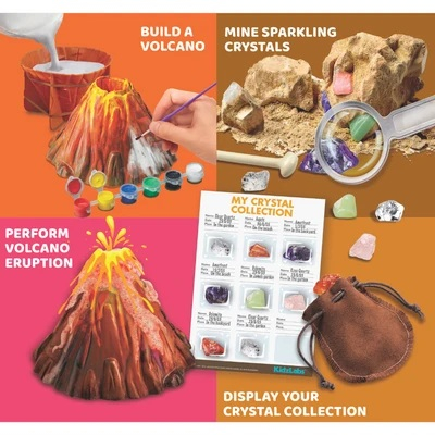 Mega Kit Stiinta Pamantului KidzLabs - 4 proiecte [3]