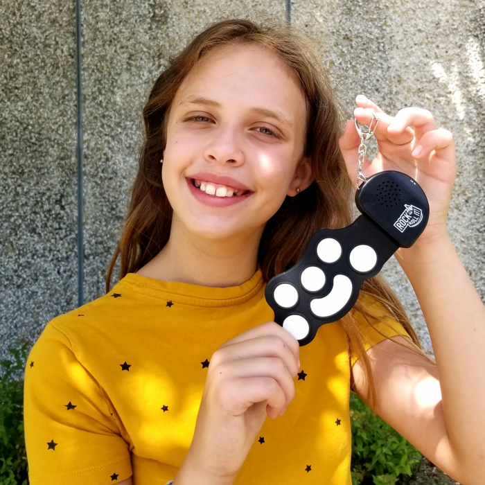 Micro tobe pentru copii Rock and Roll it! cu breloc [2]