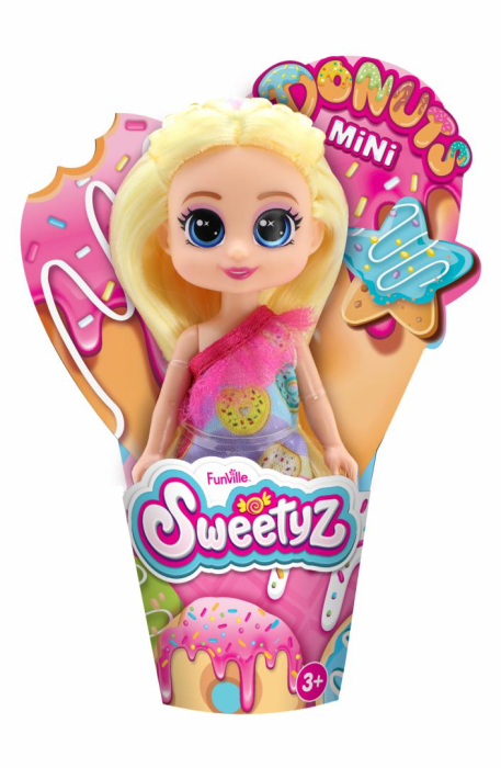 MINI PAPUSA IN CON, SWEETYZ, DIVERSE MODELE, 12 CM [3]