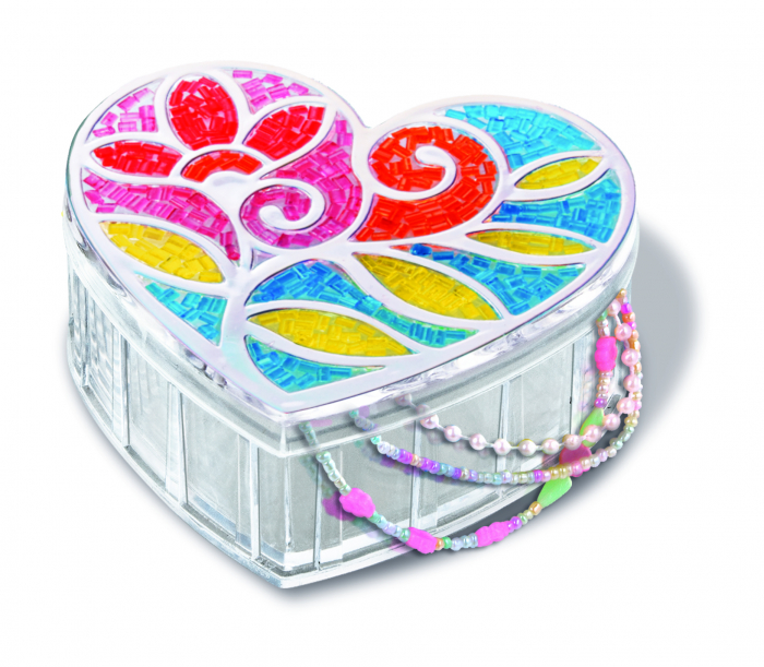 Mini set creativ - Cutiuta cu margele, LittleCraft [2]