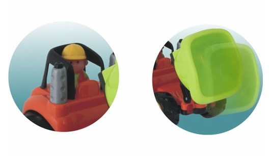 Miniland - Masinuta basculanta cu sunete [2]