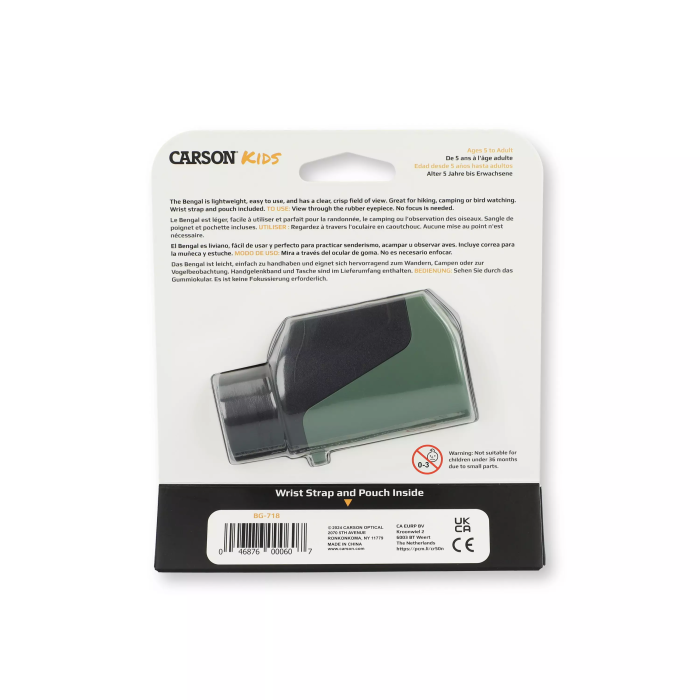 Monocular pentru copii 7x18 mm, cu focalizare fixă, Bengal [6]