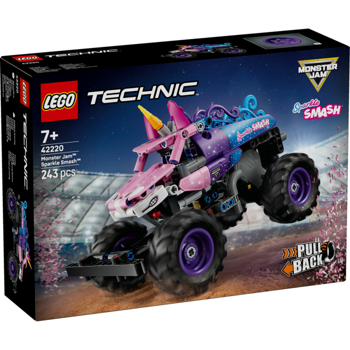 Monster Jam™ Sparkle Smash™ cu motor cu arc [2]