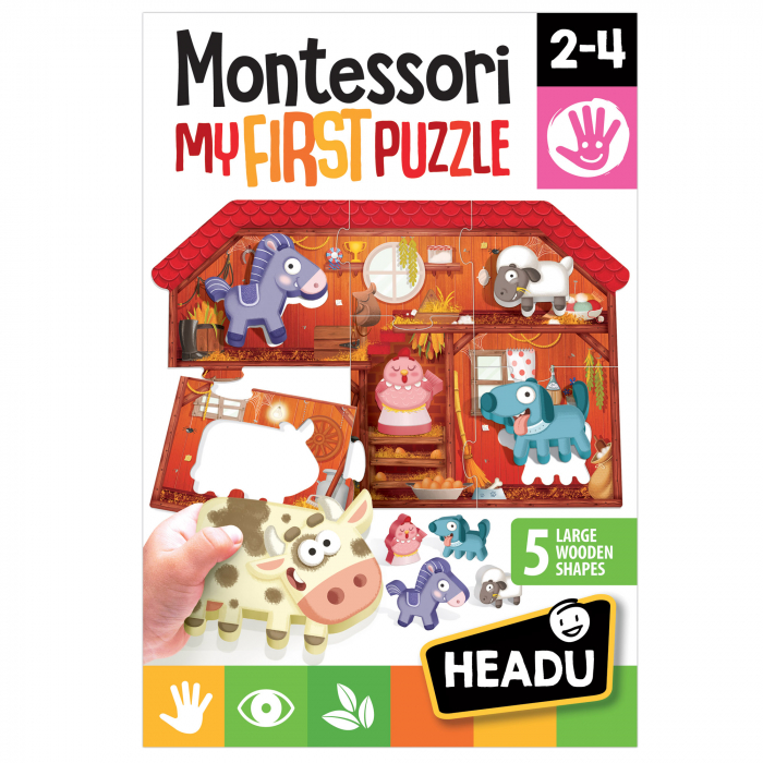 Headu Montessori - Primul Meu Puzzle - Ferma [2]