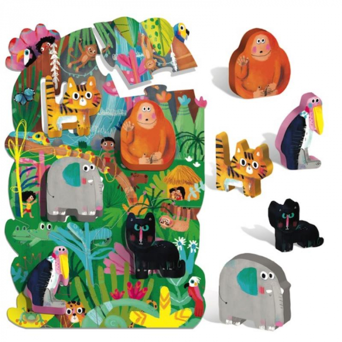 Headu Montessori - Primul Meu Puzzle - Jungla [2]