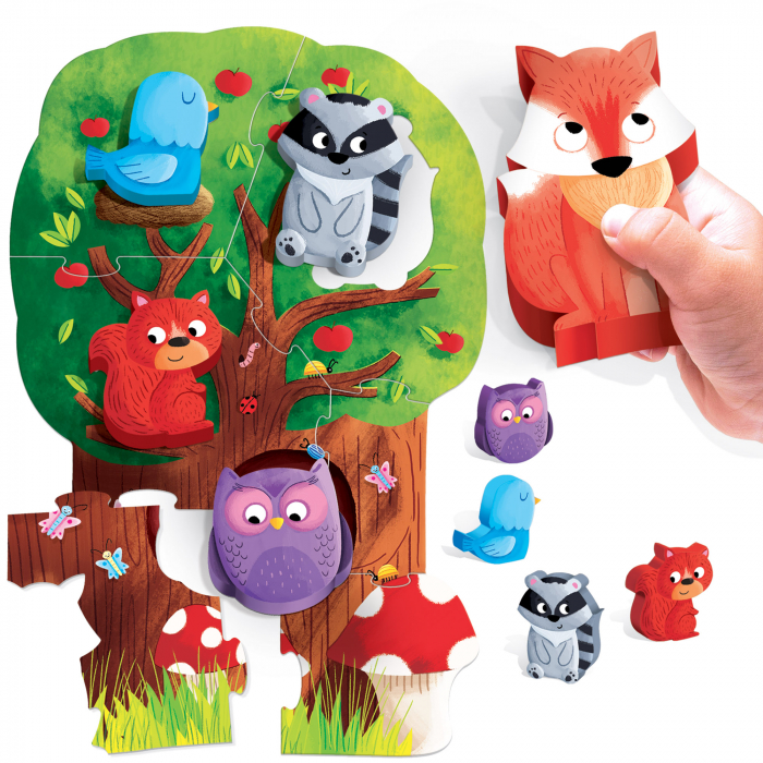 Headu Montessori - Primul Meu Puzzle - Padurea [4]