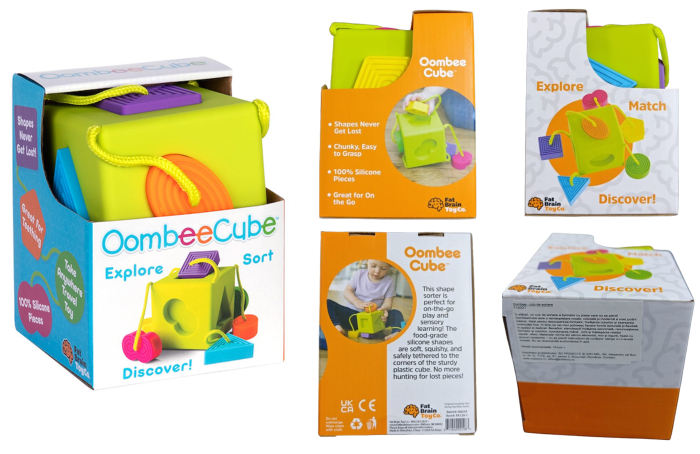 OombeeCube – Cub senzorial educativ cu forme din silicon [6]