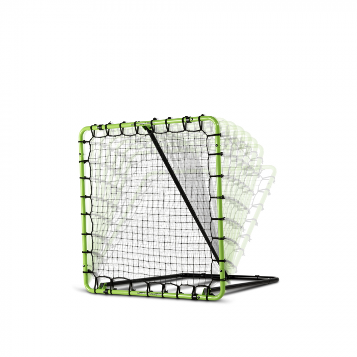 Panou de ricoșeu Kickback multisport, Tempo, 120x120cm - verde/negru, Exit Toys [2]