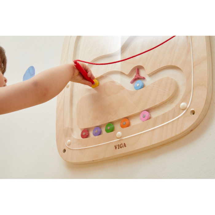 Panou senzorial de perete Numarare si Sortare Culori, Viga [2]