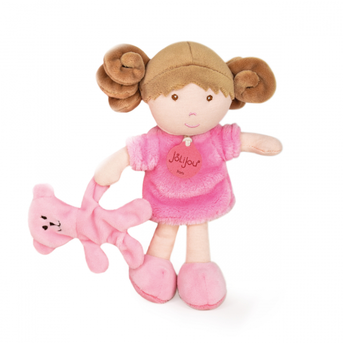 Papusa din plus - Rose, 21 cm, roz [2]
