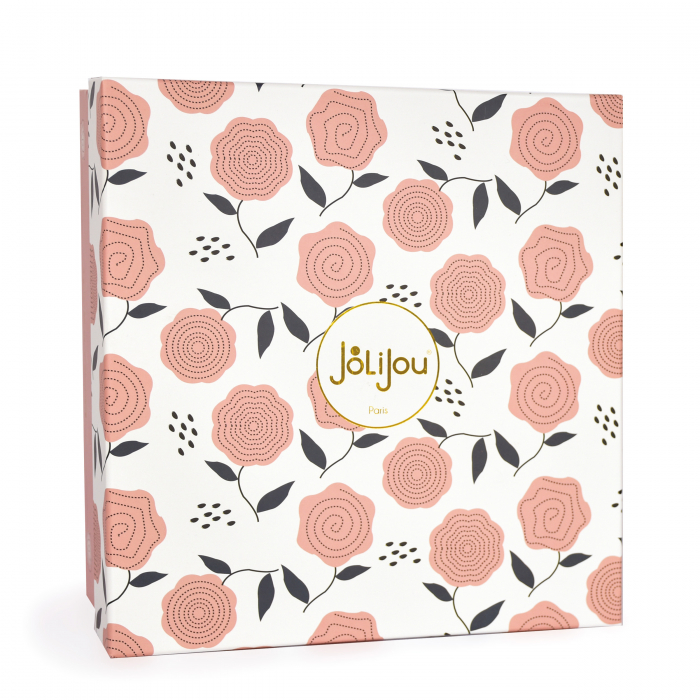 Papusa Eva, 30 cm, material textil, roz [3]