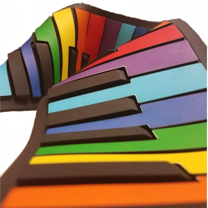 Pian pentru copii - Rock and Roll It Rainbow Piano [5]